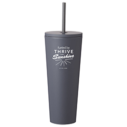 THRIVE & Sunshine Straw Tumbler - 24 Oz